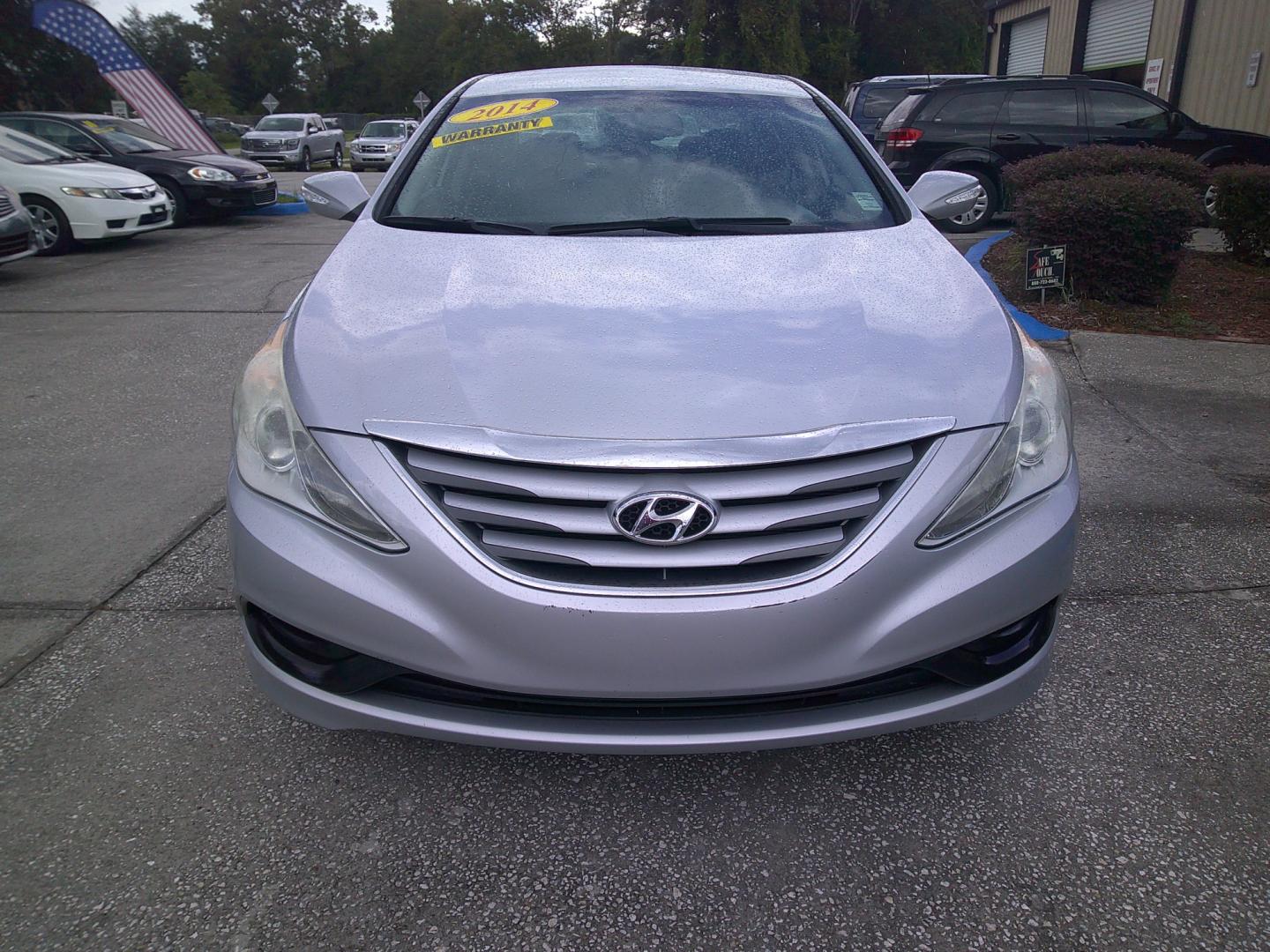 2014 SILVER HYUNDAI SONATA GLS (5NPEB4AC8EH) , located at 390 Hansen Avenue, Orange Park, FL, 32065, (904) 276-7933, 30.130497, -81.787529 - Photo#0